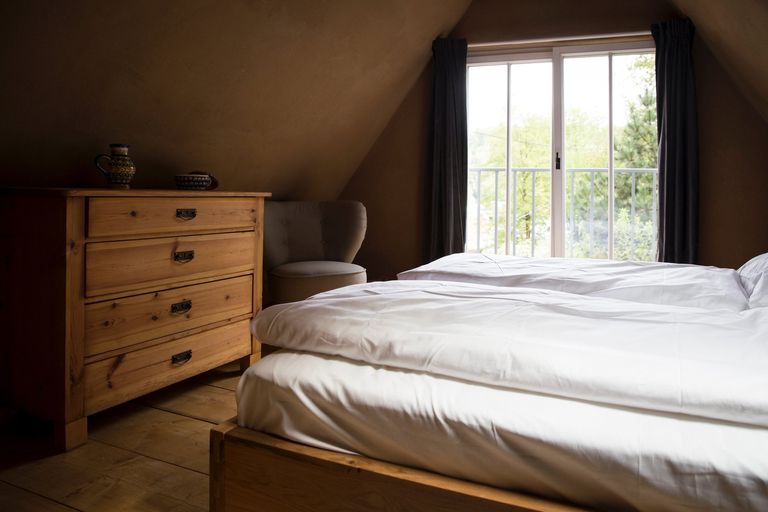 Schlafzimmer unterm Dach